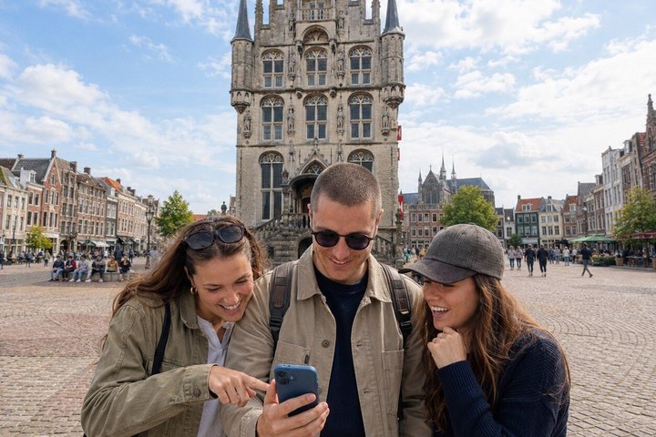 Secretos de Gouda: Búsqueda del tesoro autoguiada y recorrido a pie
