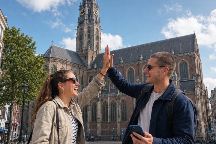 Secretos de Gouda: Búsqueda del tesoro autoguiada y recorrido a pie