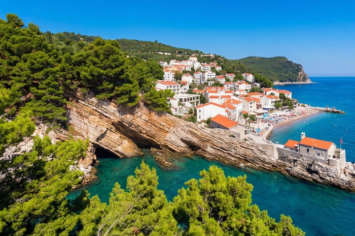 Bar Port: Budva, Sveti Stefan, Petrovac och Bar Shore Excursion