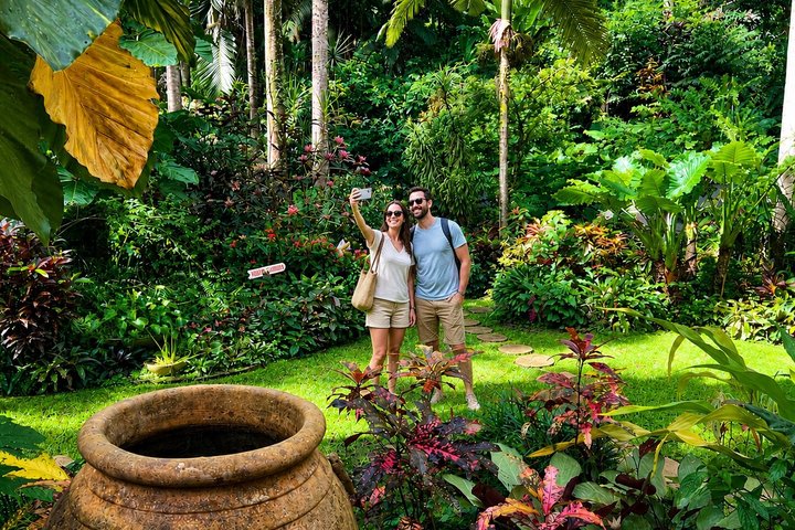 Halvdagstur till Barbados Harrisons Cave Hunte's Garden och Bathsheba