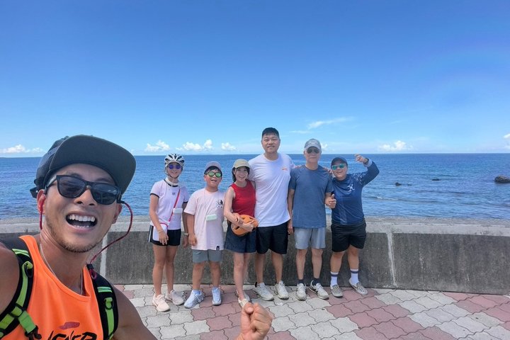 Okinawa Seaside Bike Tour a Chatan Pick-up disponibile