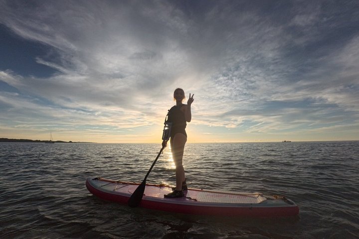 Okinawa West Coast Paddling äventyr Pickup tillgänglig