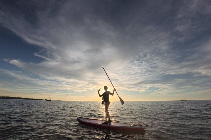 Okinawa West Coast Paddling äventyr Pickup tillgänglig