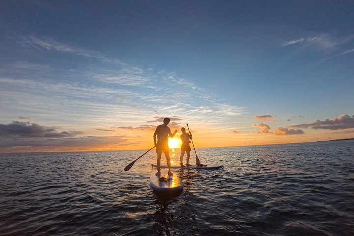 Okinawa West Coast Paddling äventyr Pickup tillgänglig