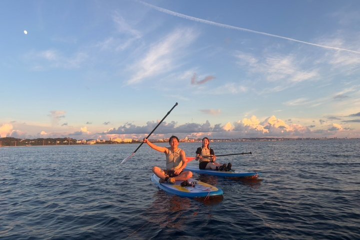 Okinawa West Coast Paddling äventyr Pickup tillgänglig