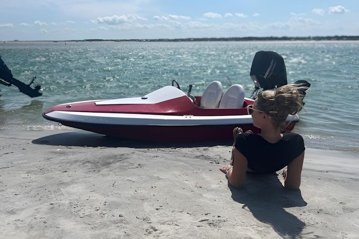 90 - Minute Carolina Beach Mini Bateau à moteur Aventure guidée