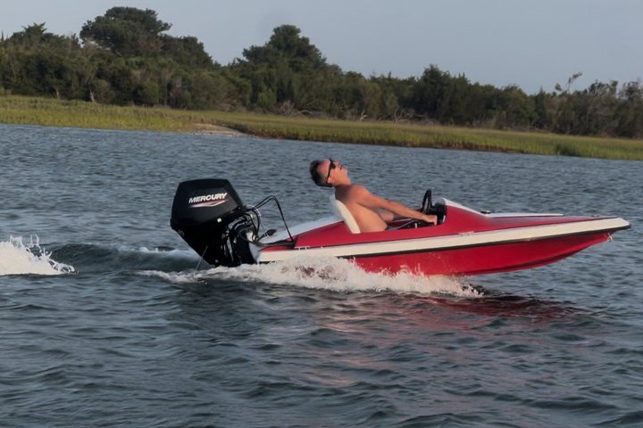 90 - Minute Carolina Beach Mini Bateau à moteur Aventure guidée