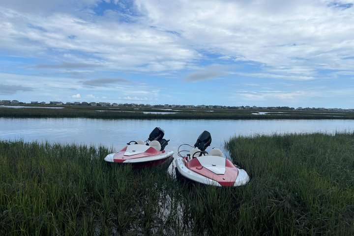 90 - Minute Carolina Beach Mini Bateau à moteur Aventure guidée