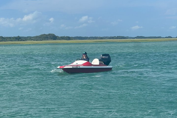 90 - Minute Carolina Beach Mini Bateau à moteur Aventure guidée