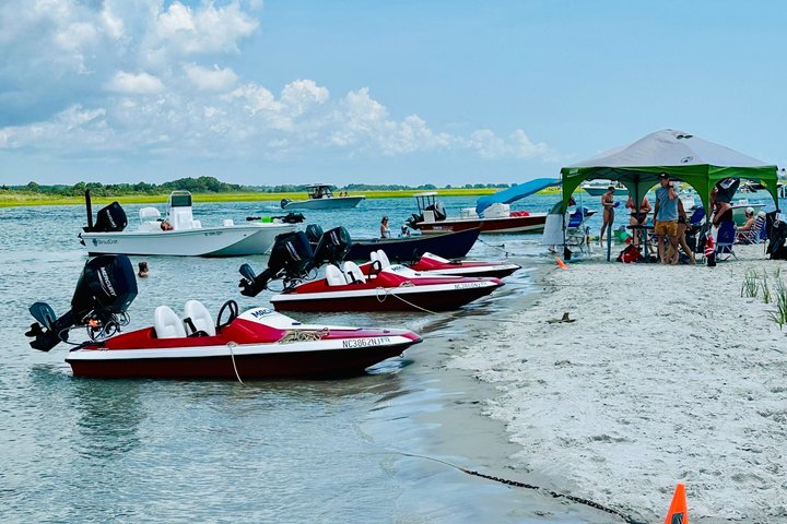 90 - Minute Carolina Beach Mini Bateau à moteur Aventure guidée