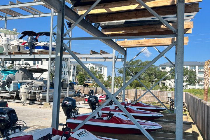 90 - Minute Carolina Beach Mini Bateau à moteur Aventure guidée