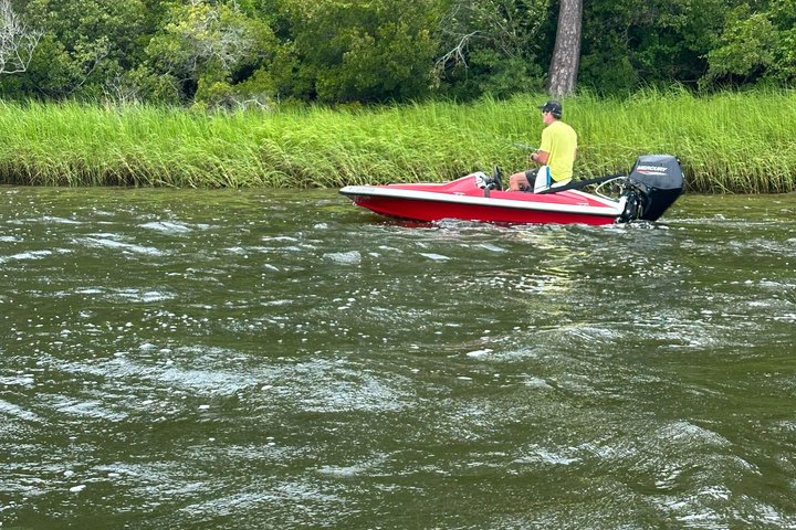 90 - Minute Carolina Beach Mini Bateau à moteur Aventure guidée