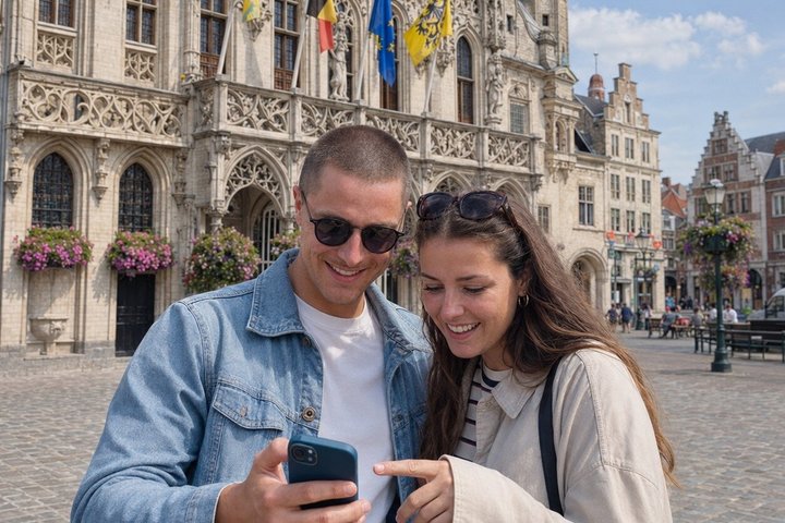 Secretos de Mechelen: Búsqueda del Tesoro Autoguiada y Recorrido a Pie