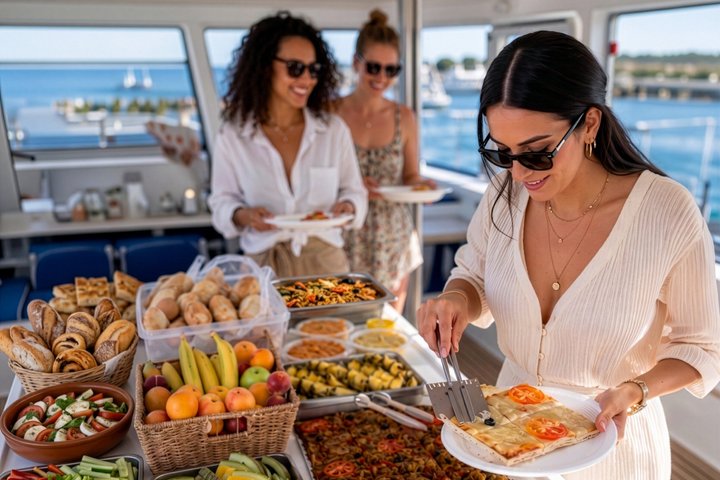 Ibiza strandhopcruise met paddleboards, drankjes en eten 6 uur