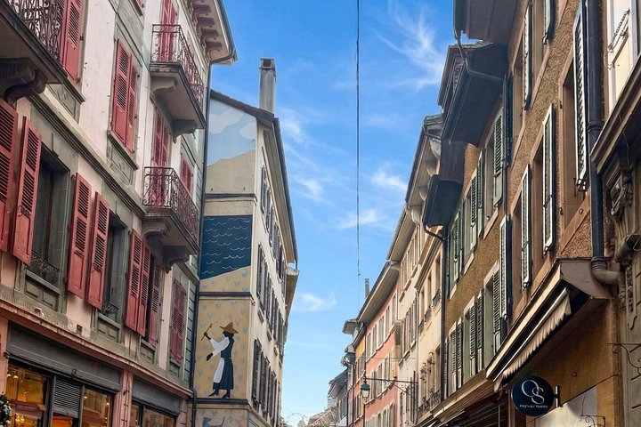 Tour guidato a piedi di Vevey con gemme nascoste e storie locali
