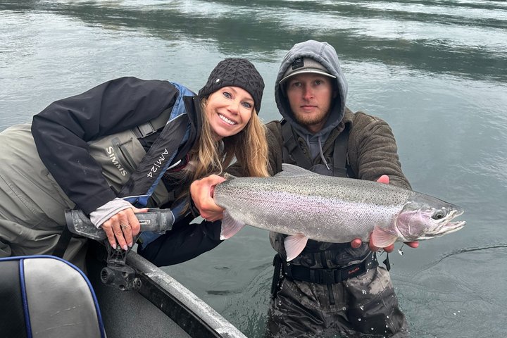 6 timmars dag guidad fiske Charter på Kenai River