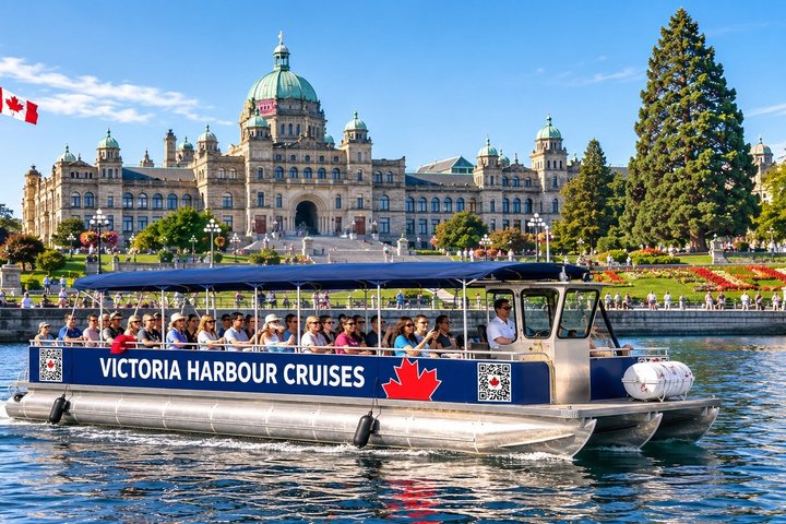 NUEVO Victoria Harbour 75 min Tour en barco con guía turístico