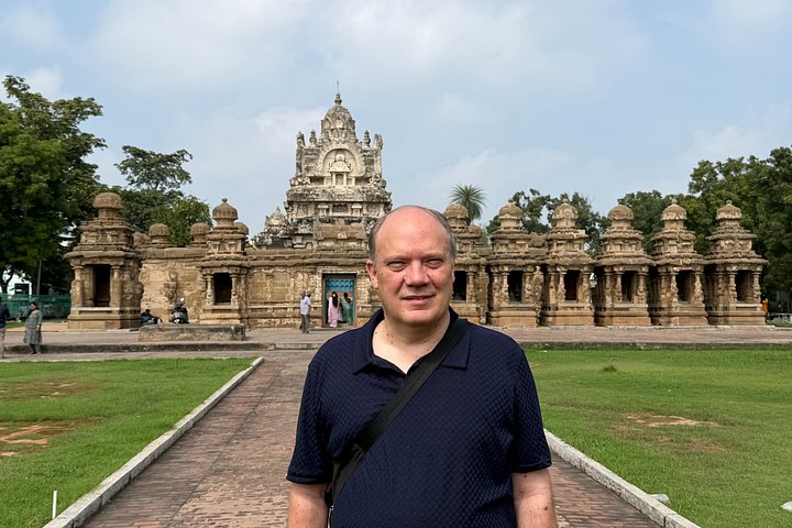 Privat Kanchipuram & Mahabalipuram dagstur från Chennai