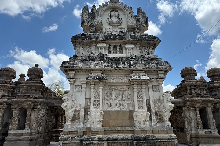 Privat Kanchipuram & Mahabalipuram dagstur från Chennai