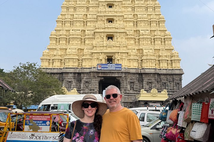 Privat Kanchipuram & Mahabalipuram dagstur från Chennai