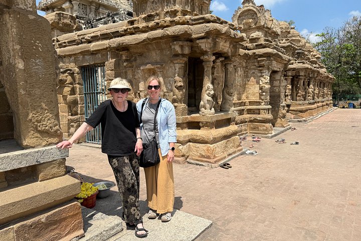 Privat Kanchipuram & Mahabalipuram dagstur från Chennai