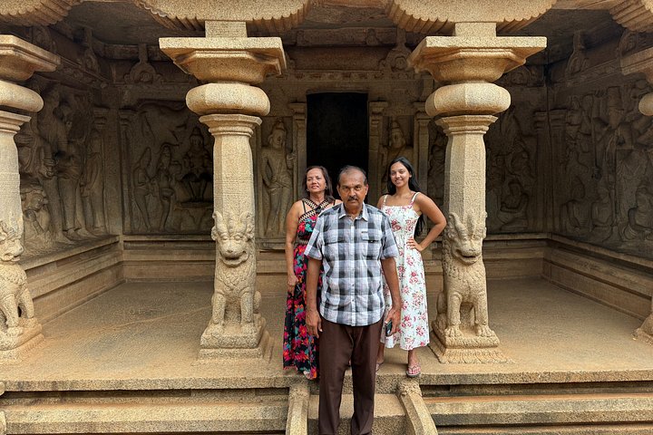 Privat Kanchipuram & Mahabalipuram dagstur från Chennai