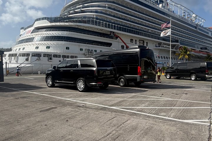 St Thomas luksus 6 timers privat sightseeing cruise havn eller hotell