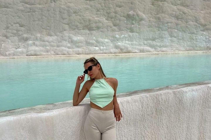Excursión de día completo a Pamukkale desde Bodrum con almuerzo y traslado al hotel