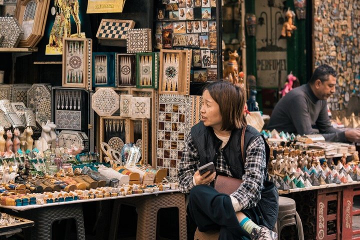 Privat guidet tur i ElMoez Street og Khan Elkhalili.