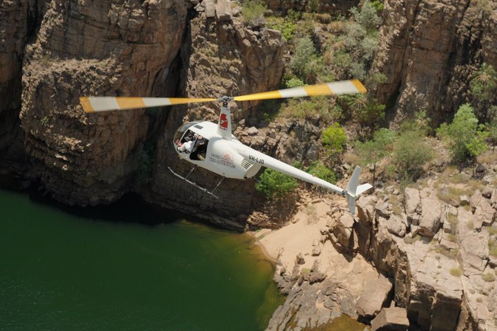 Helitour door Katherine Gorge en Edith Falls met afgelegen landing