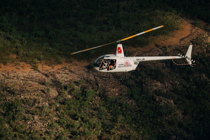 Helitour door Katherine Gorge en Edith Falls met afgelegen landing