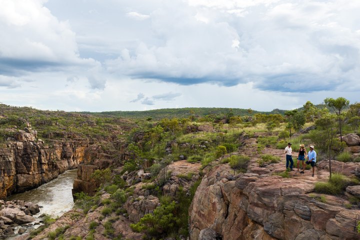 Helitour door Katherine Gorge en Edith Falls met afgelegen landing