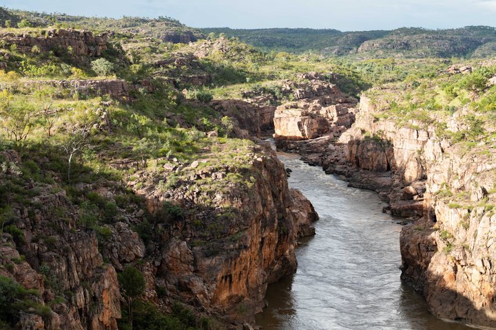 Nitmiluk Heli Kunstavontuur Scenic Flight en Aboriginal Art Tour