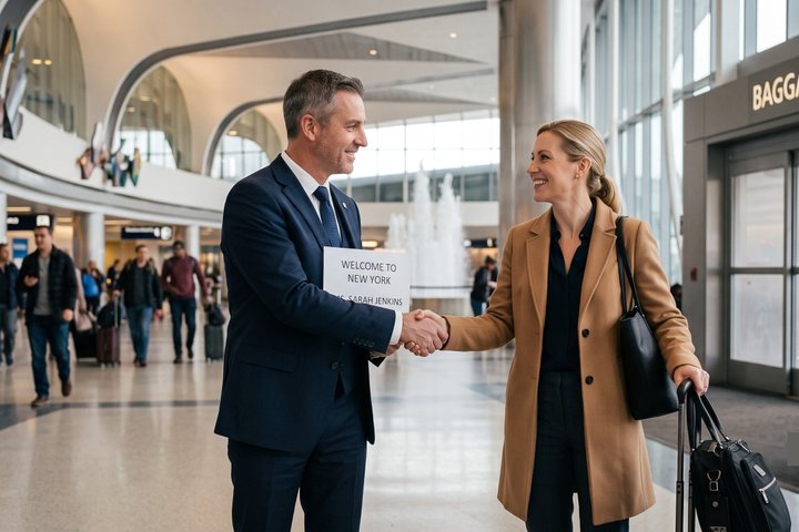 New York : LGA Airport Privat transfer til/fra Manhattan | Brooklyn