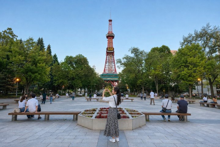Tour privé de 3 jours : Sapporo, Furano et le lac Shikotsu