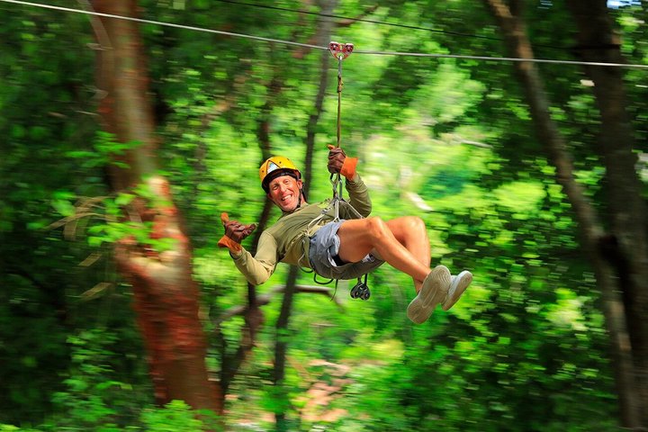 Experiência de passeio de arvorismo em Sayulita, Nuevo Nayarit.
