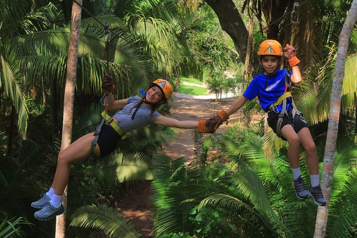 Experiência de passeio de arvorismo em Sayulita, Nuevo Nayarit.