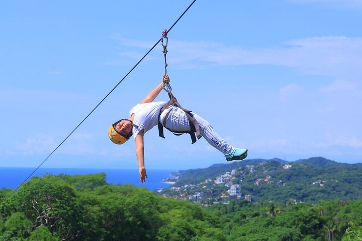 Experiência de passeio de arvorismo em Sayulita, Nuevo Nayarit.