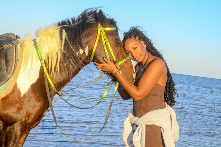 Équitation Nabq Bay Beach, lever du soleil et coucher du soleil-Sharm El Sheikh