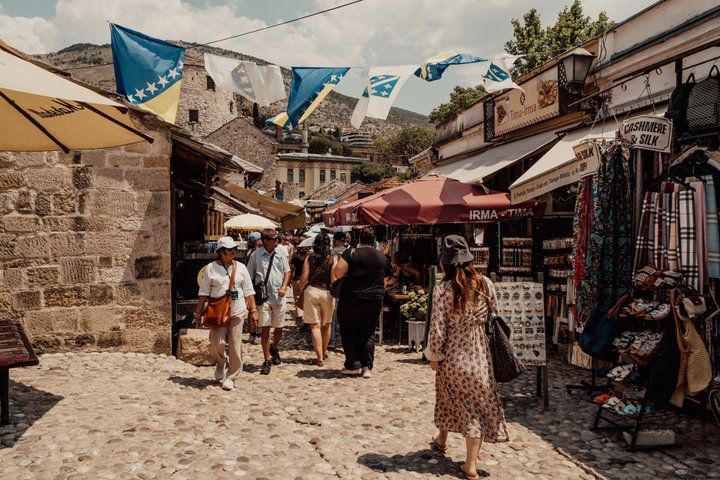 Kravice Vandfald, Mostar og Pocitelj Dagstur fra Dubrovnik