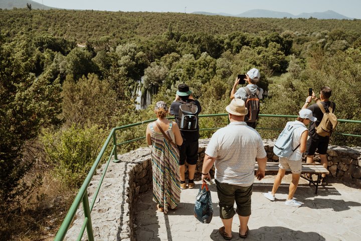 Kravice Vandfald, Mostar og Pocitelj Dagstur fra Dubrovnik