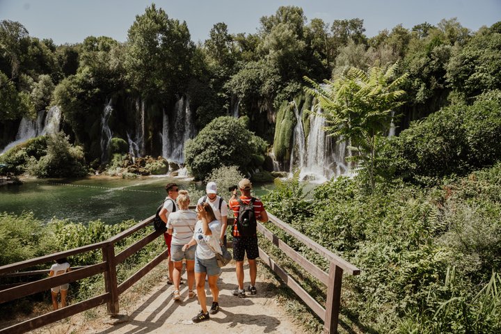 Kravice Vandfald, Mostar og Pocitelj Dagstur fra Dubrovnik