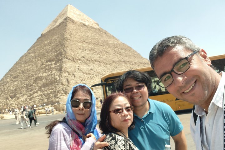 Privérondleiding door de Piramide van Gizeh, Shpinx en het Grand Museum.