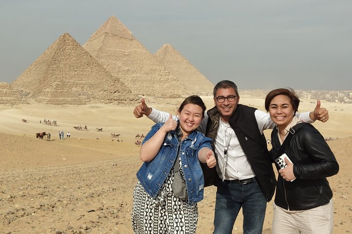 Privérondleiding door de Piramide van Gizeh, Shpinx en het Grand Museum.