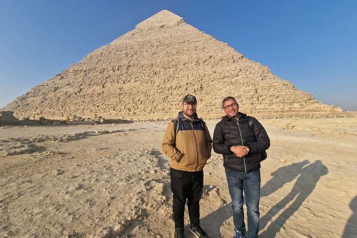 Privérondleiding door de Piramide van Gizeh, Shpinx en het Grand Museum.