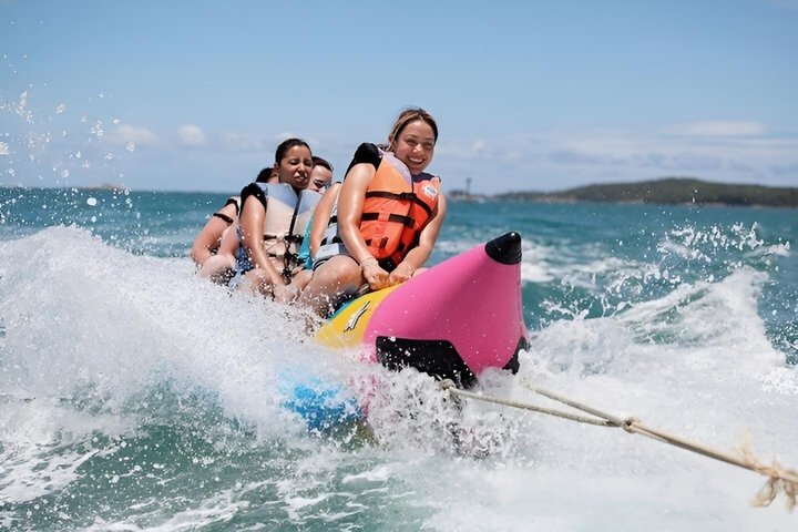 Bali Sea Walker, Parasailing, Banana Boat, Moto d'acqua con trasferimento