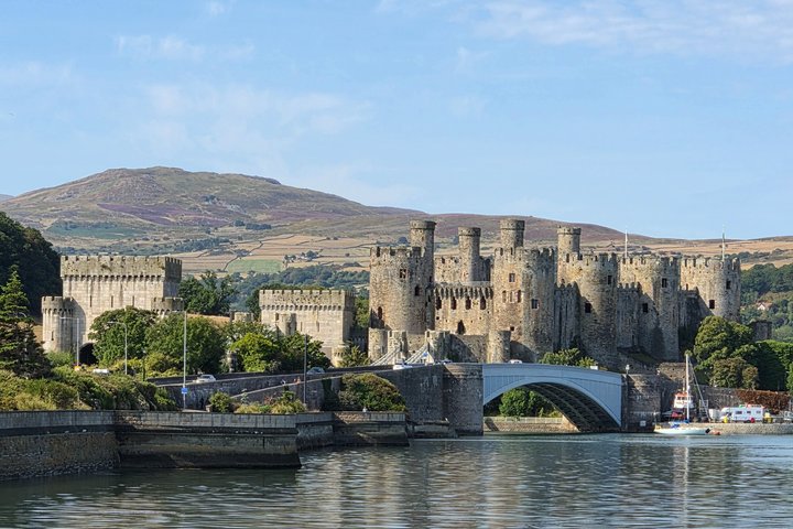 Conwy Town & Castle exterieur open groepstour met officiële gids