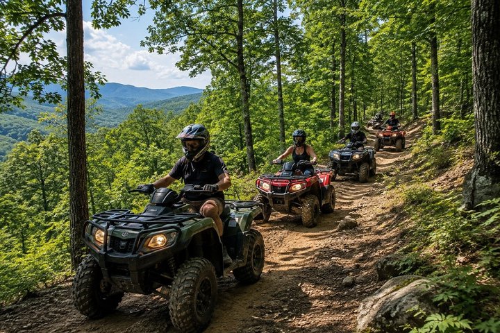 Experiencia guiada en vehículos todo terreno en el este de Tennessee