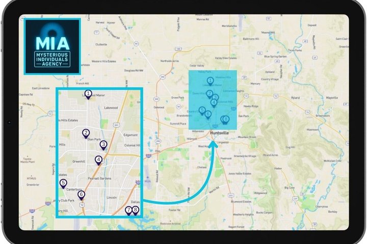 Outdoor Escape Game una ricerca audio interattiva a Huntsville AL