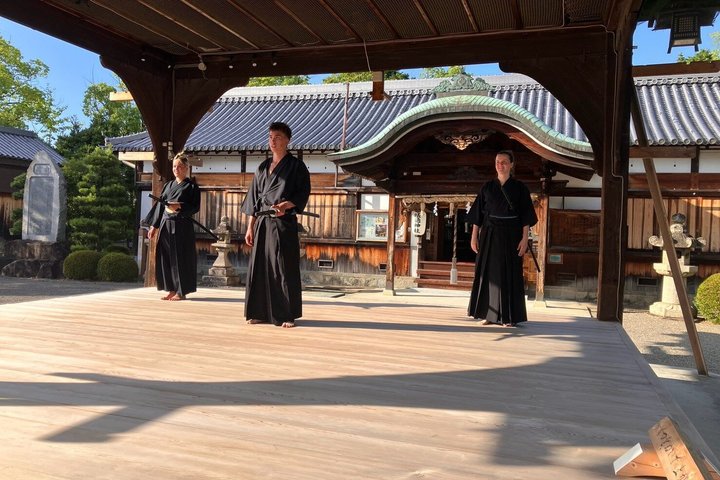 En opplevelse som ingen andre samuraier på kulturelle eiendommer i Osaka